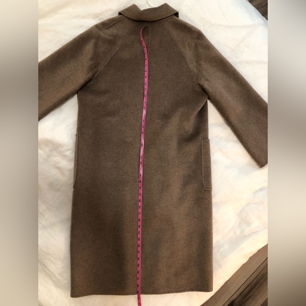 Elegant Brown Women's Coat - Picture 8 of 8